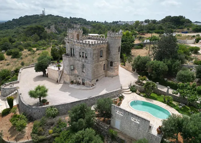 Rocca Giulia - Faboulous Castle Escape With Pool In וילה אוסטוני