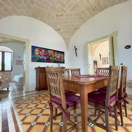 Faboulous Castle Escape With Pool In Ostuni Villa